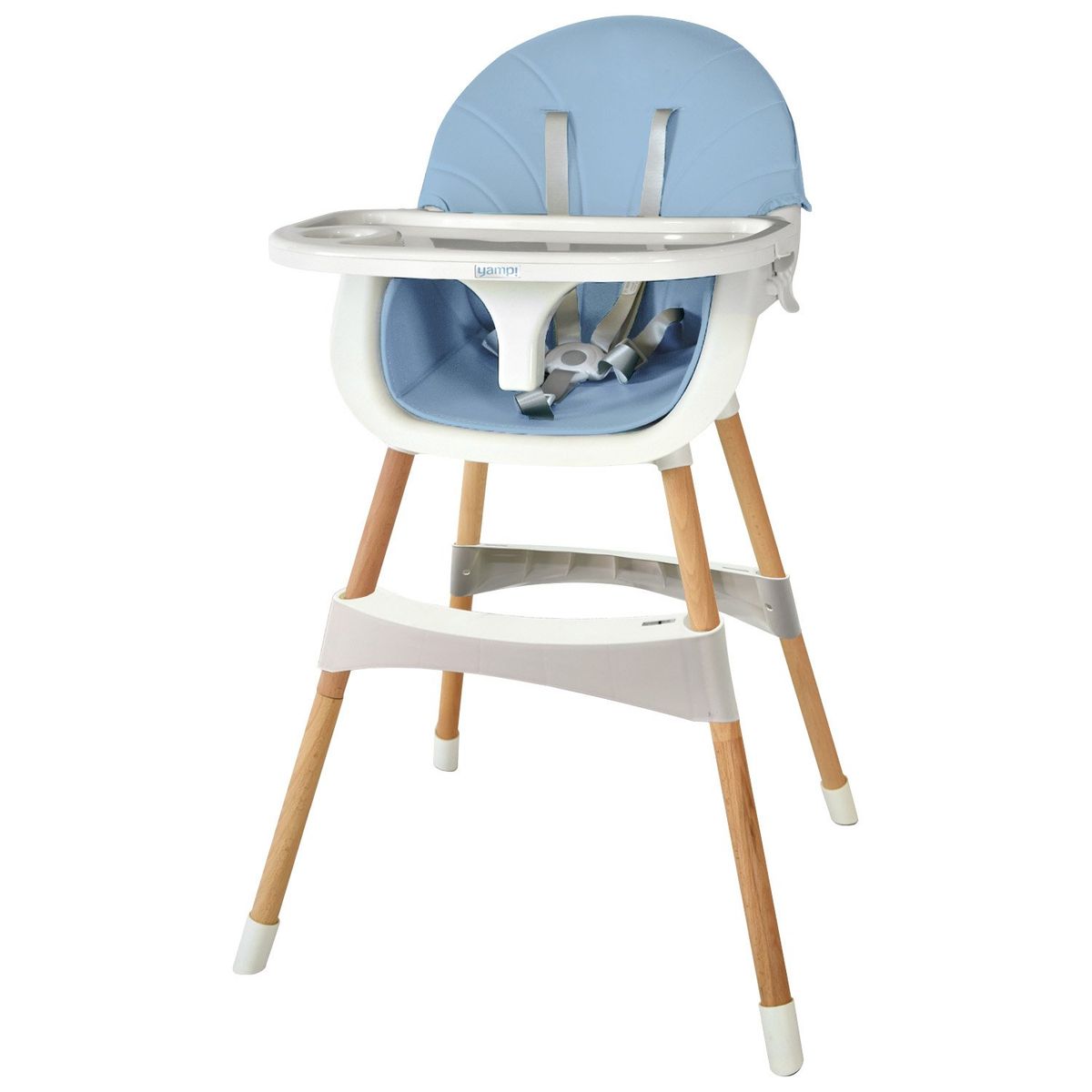 YAMP - Silla De Comer Bebé Dinny De Madera 2 En 1 Yamp