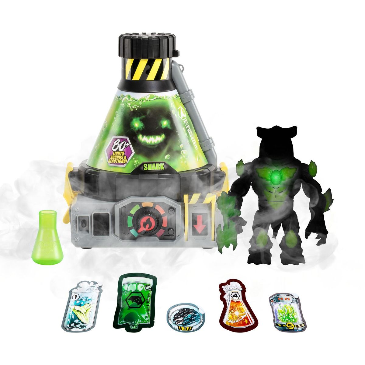 BEAST LAB - Juguete Set Interactivo Laboratorio Monstruos Bio Beast