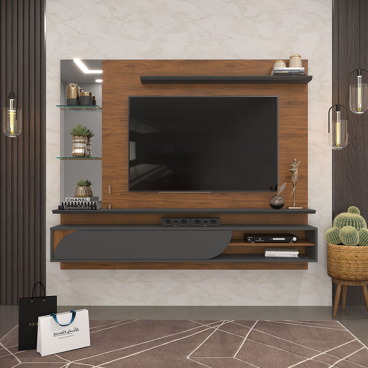 BASEMENT HOME - Panel de TV Ravi 60"