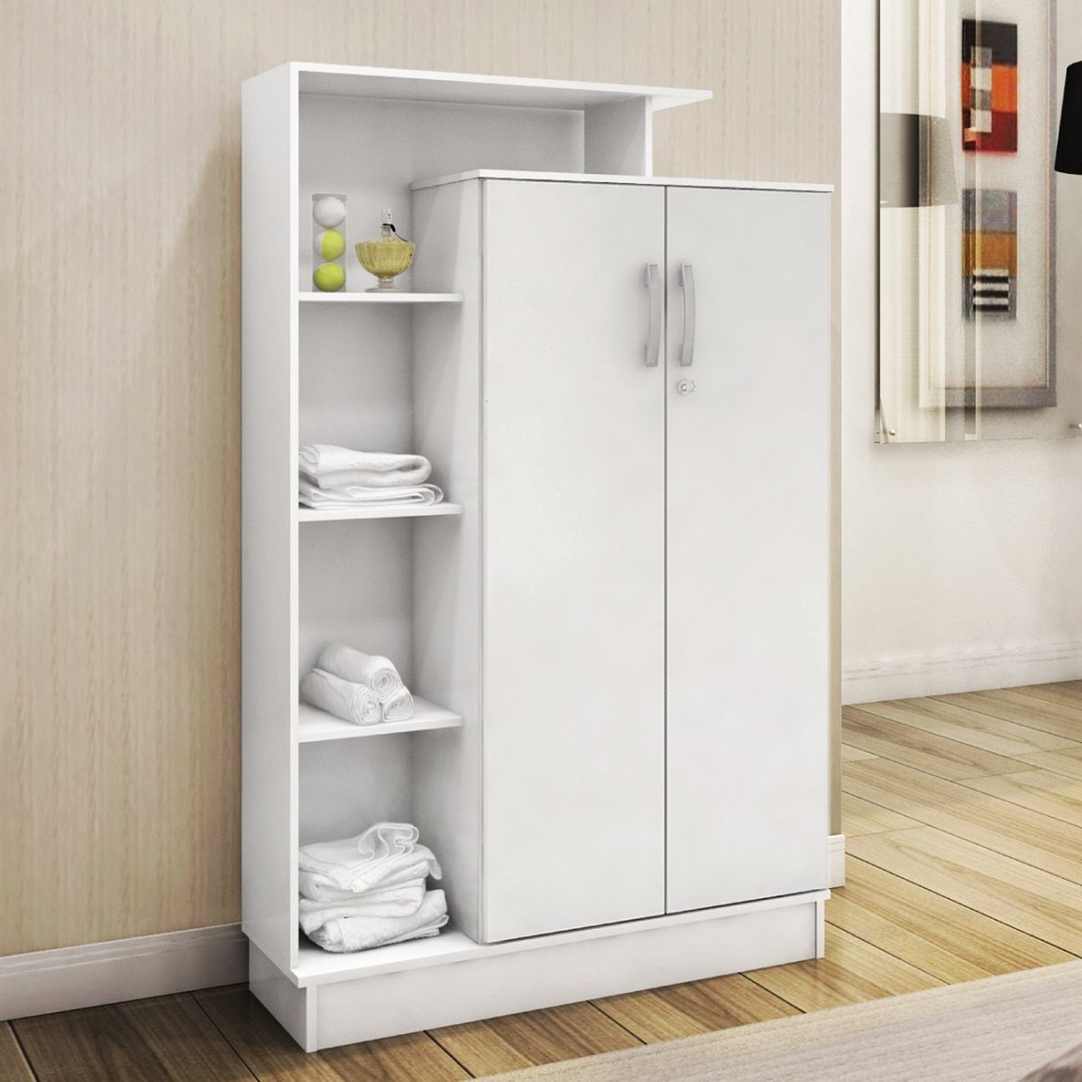 MICA - Ropero Zapatera Rimini 2 Puertas