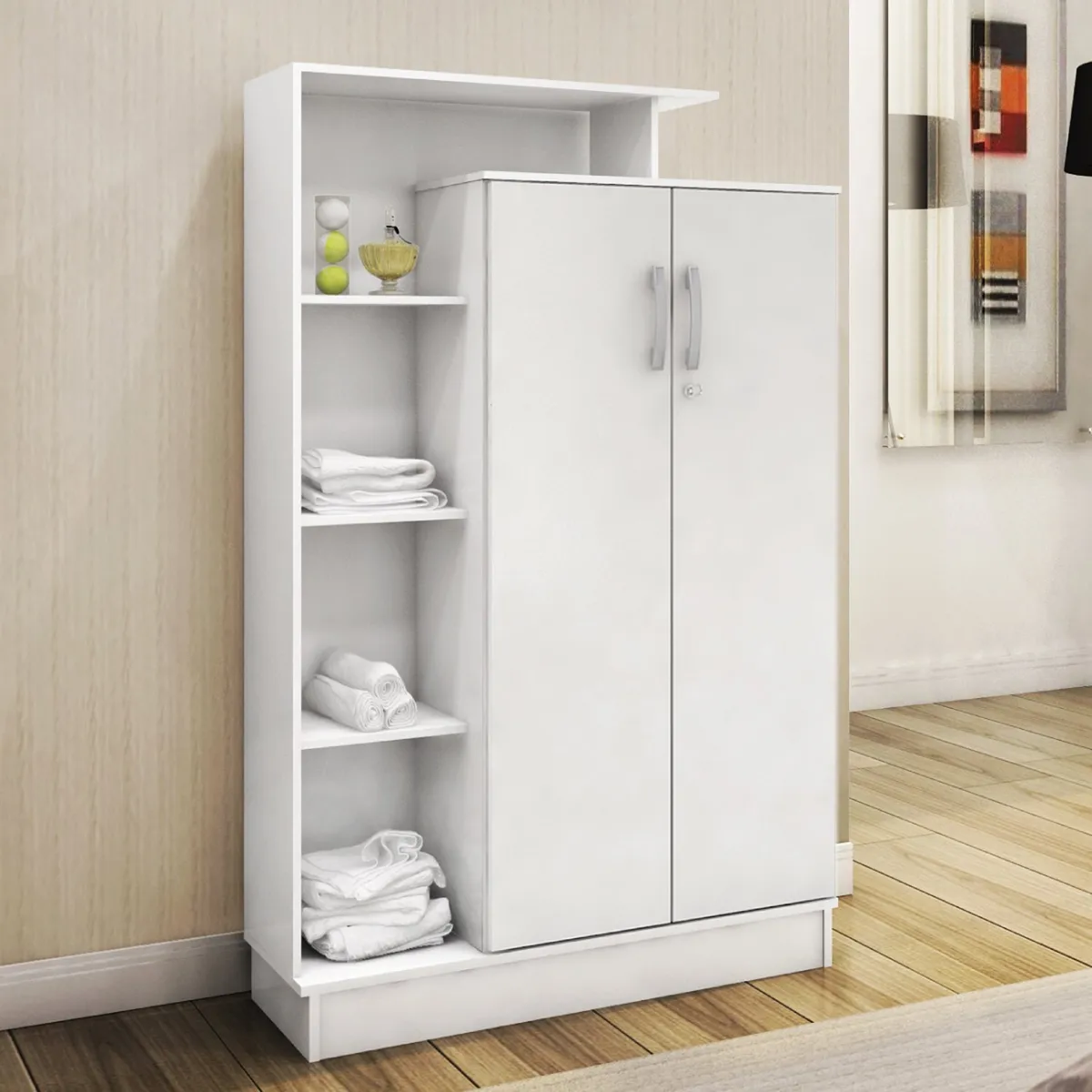 MICA - Ropero Zapatera Rimini 2 Puertas