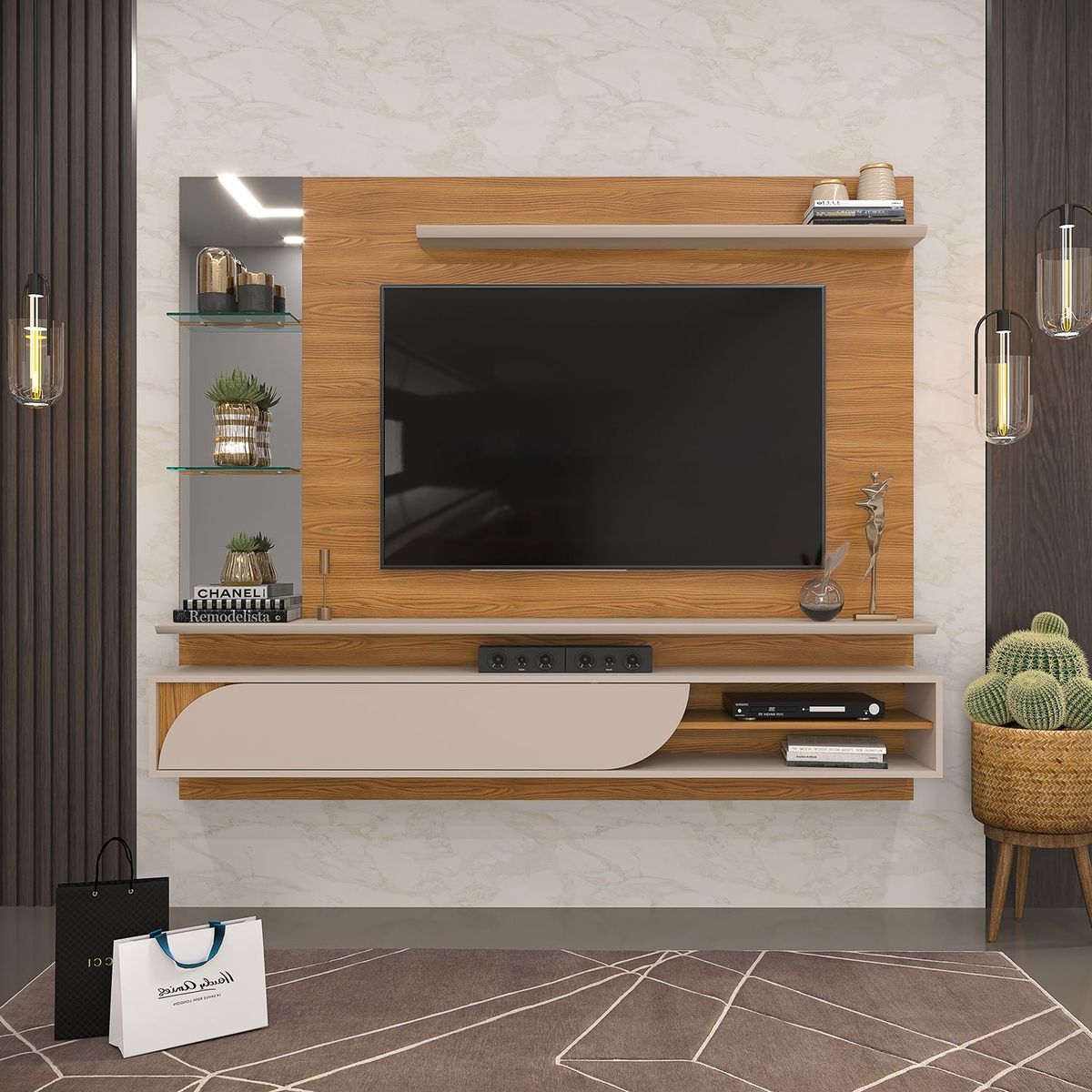 BASEMENT HOME - Panel de TV Ravi 60"