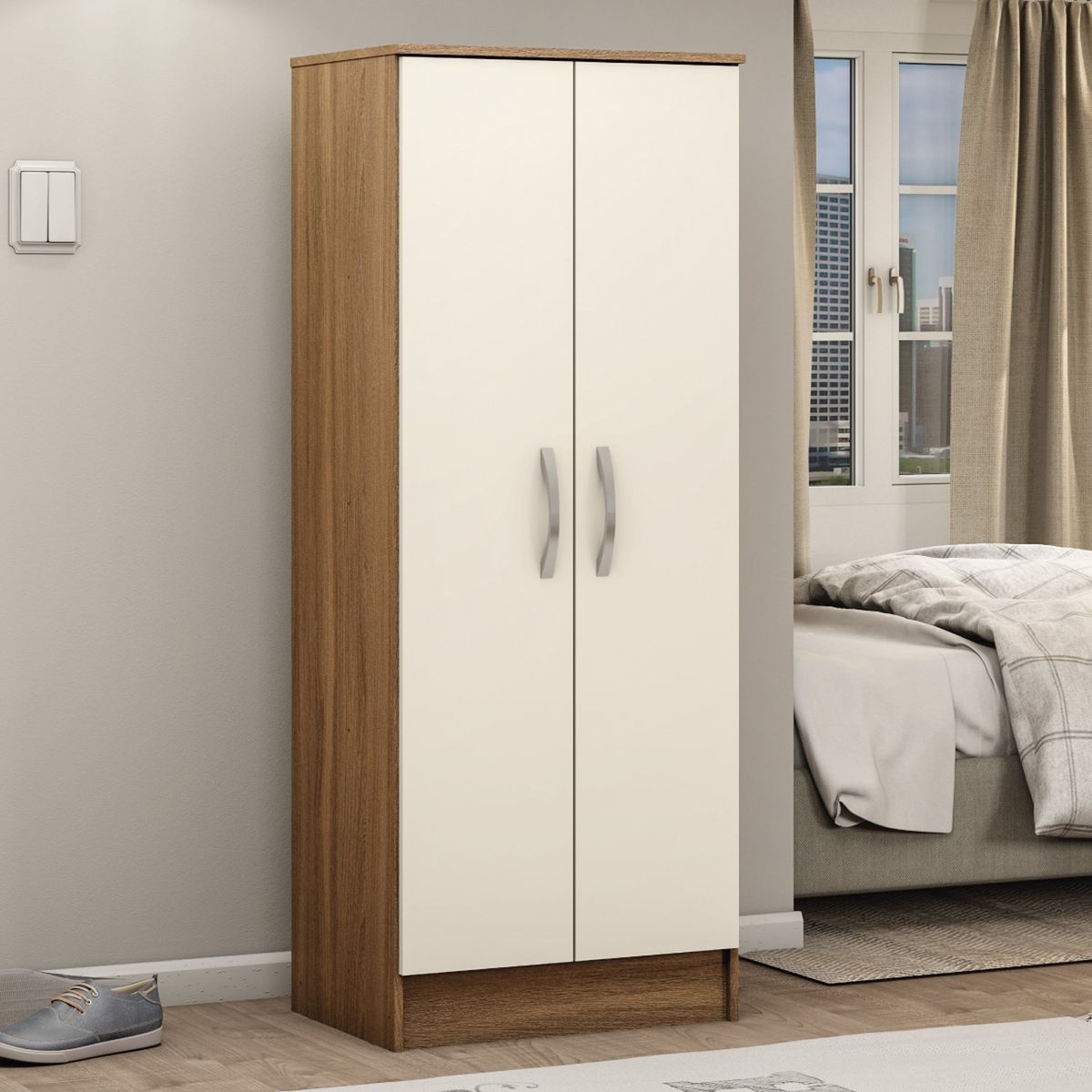 MICA - Ropero Genoa 2 Puertas