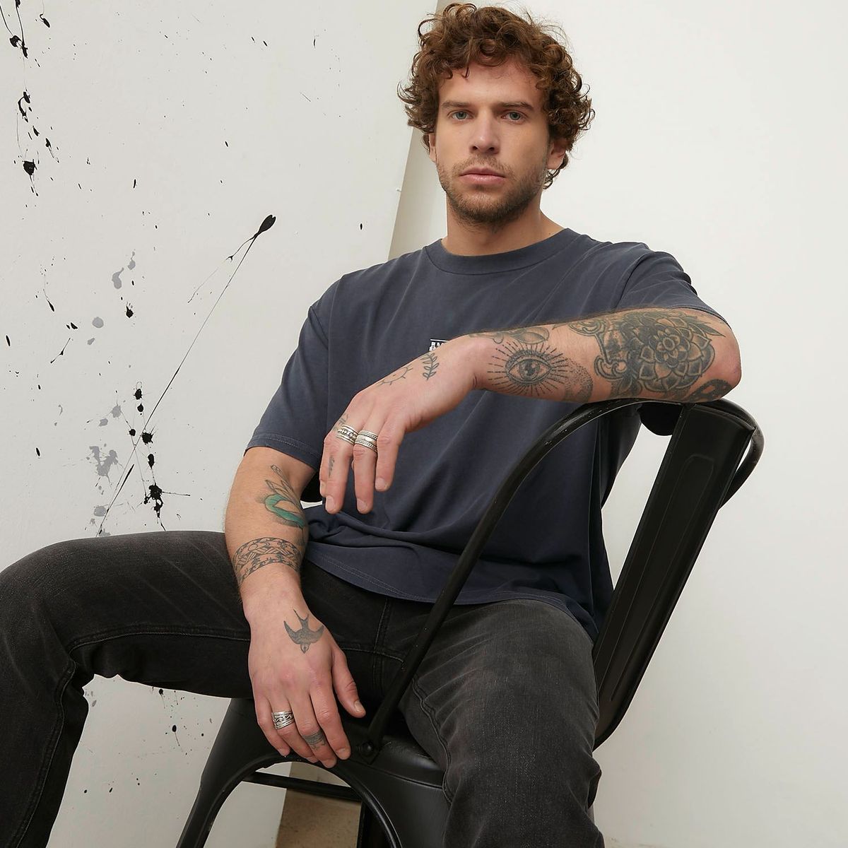 DENIMLAB - Polo Manga Corta Hombre Denimlab