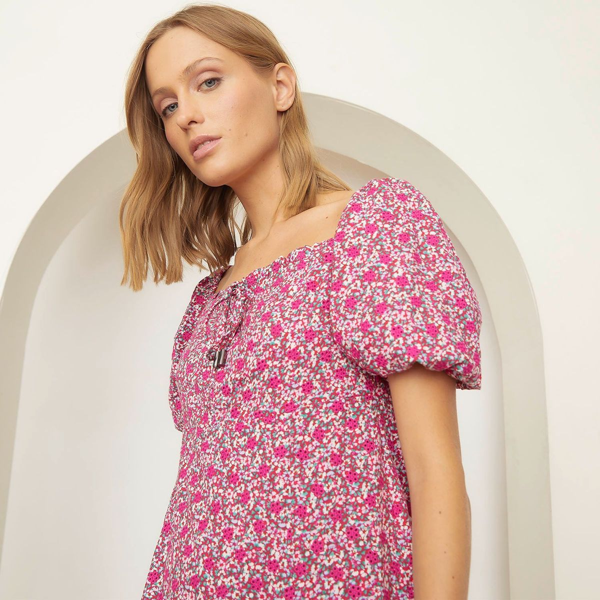 BASEMENT - Vestido Corto Casual Mujer Basement