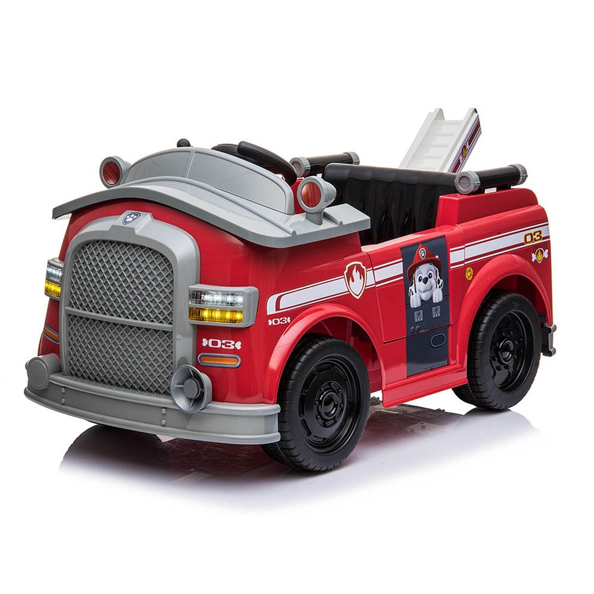 PAW PATROL - Auto a Bateria Paw Patrol Bombero Marshall 6V