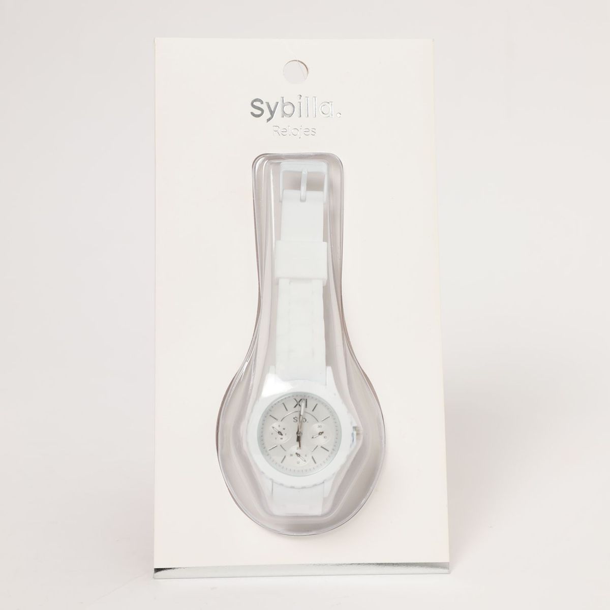 SYBILLA - Reloj Sybilla Silicona Blanco