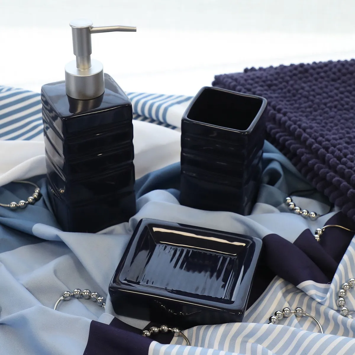 MICA - Set X6 Accesorios De Baño Mica