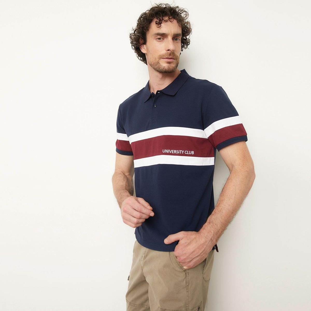 UNIVERSITY CLUB - Polo 100% Algodón Hombre University Club 