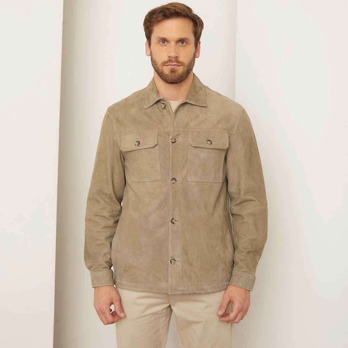 BASEMENT - Casaca 100% Cuero Hombre Basement