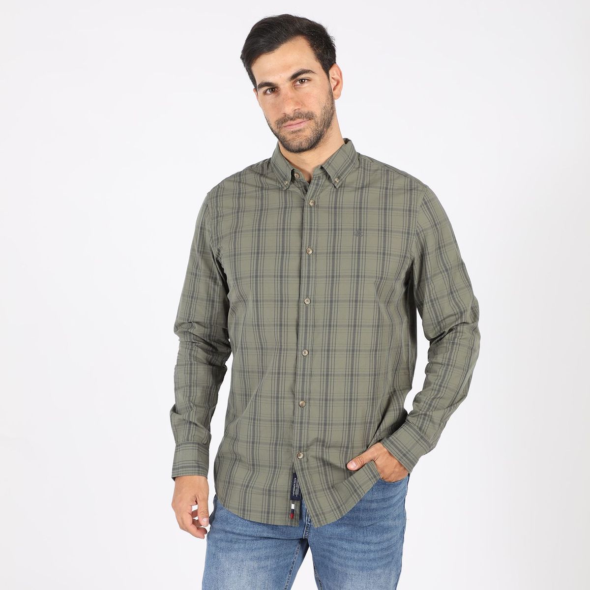 UNIVERSITY CLUB - Camisa 100% Algodón Hombre University Club