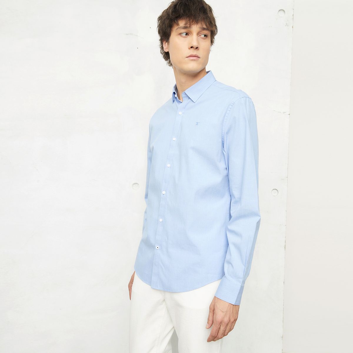 WOLF&HANK - Camisa 100% Algodón Hombre Wolf&hank