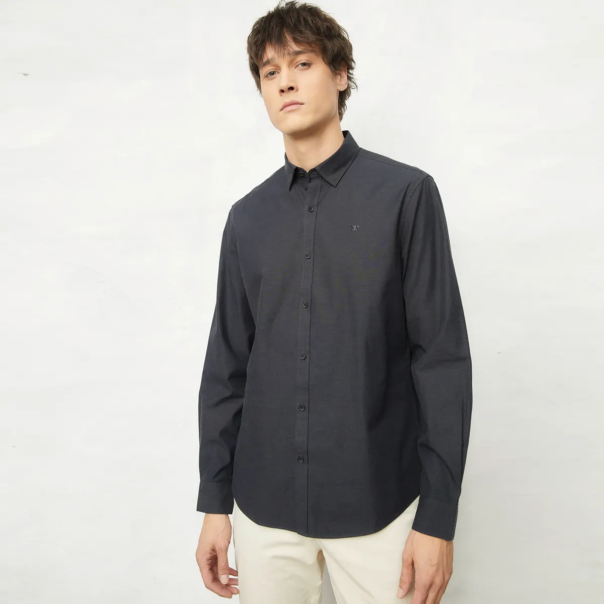 WOLF&HANK - Camisa 100% Algodón Hombre Wolf&hank 