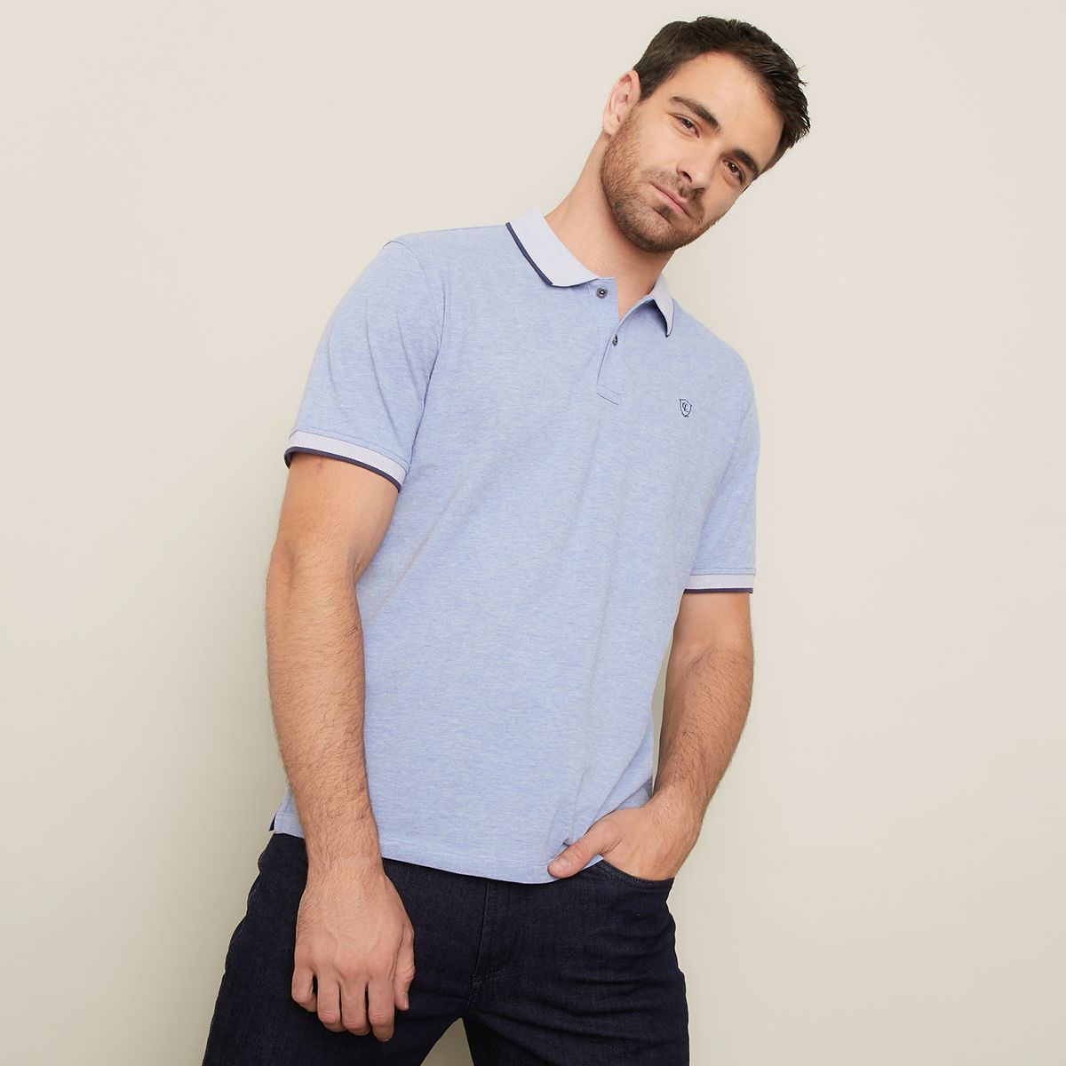 CHRISTIAN LACROIX - Polo 100% Algodón Hombre Christian Lacroix