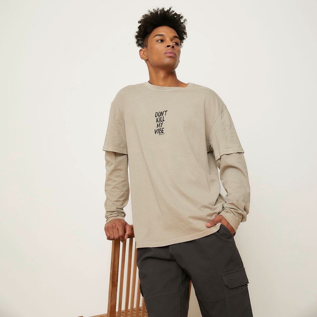 BEARCLIFF - Polo Manga Larga Hombre Bearcliff