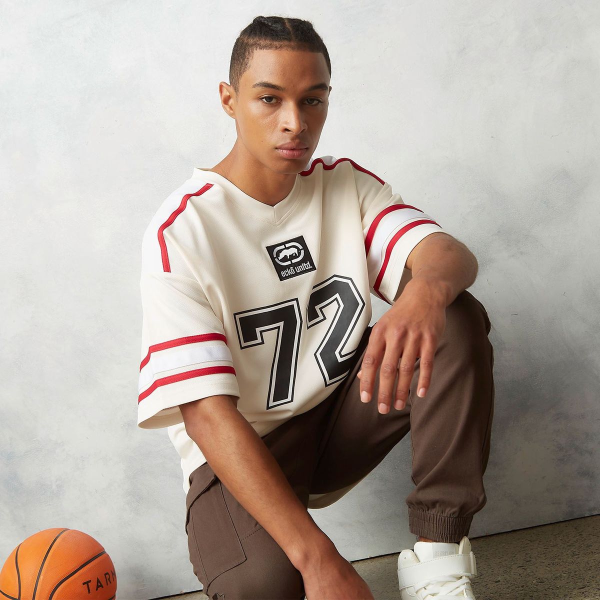 ECKO - Polo Mango Corta Algodón Hombre Ecko