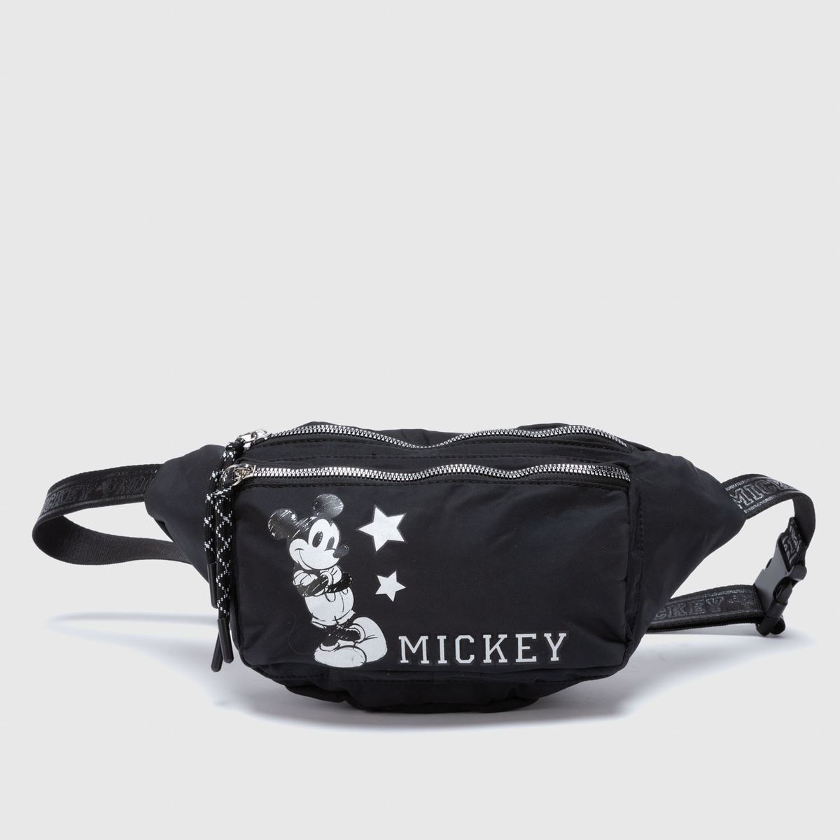 DISNEY - Riñonera Mickey Negra Disney
