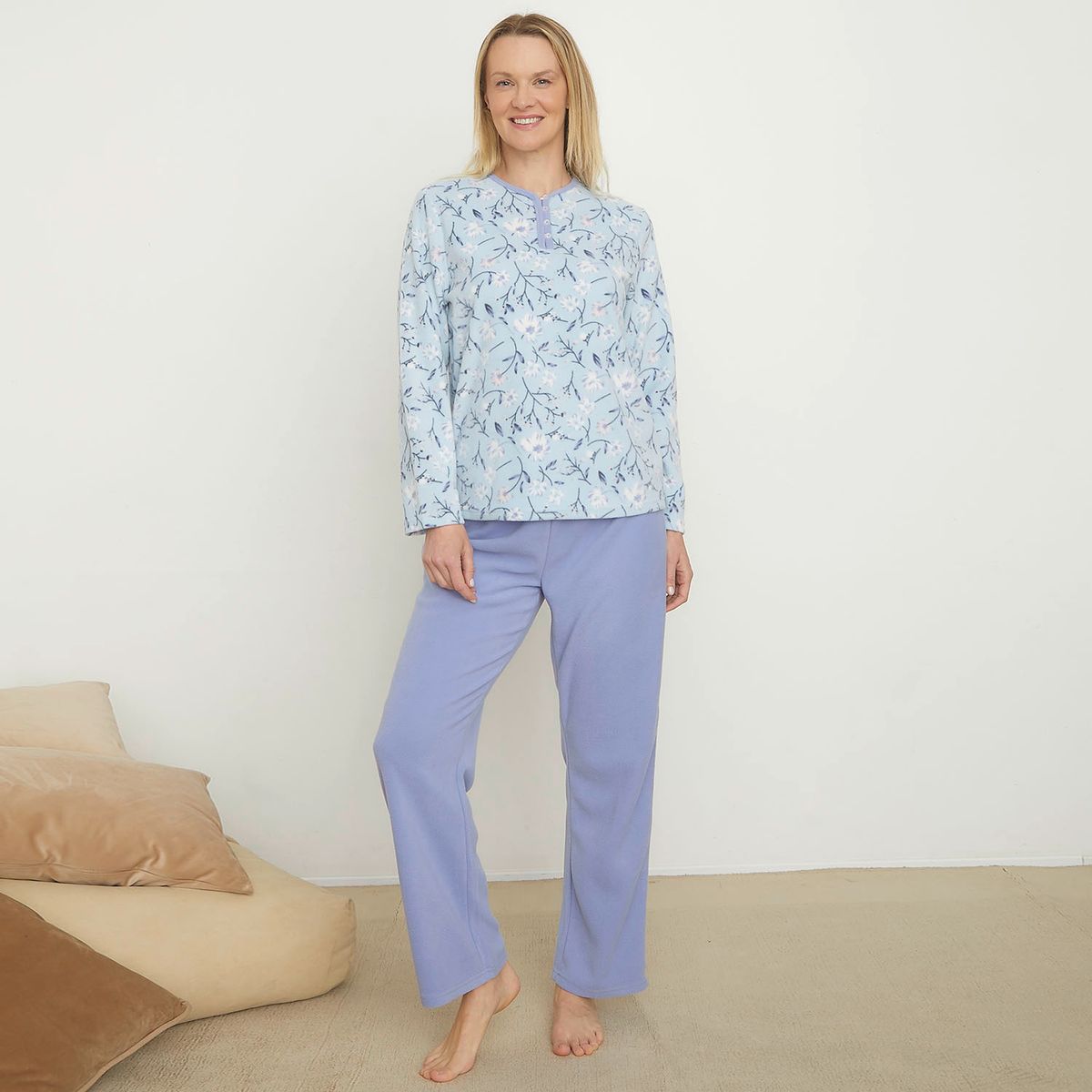 STEFANO COCCI - Pijama Polar Mujer Stefano Cocci