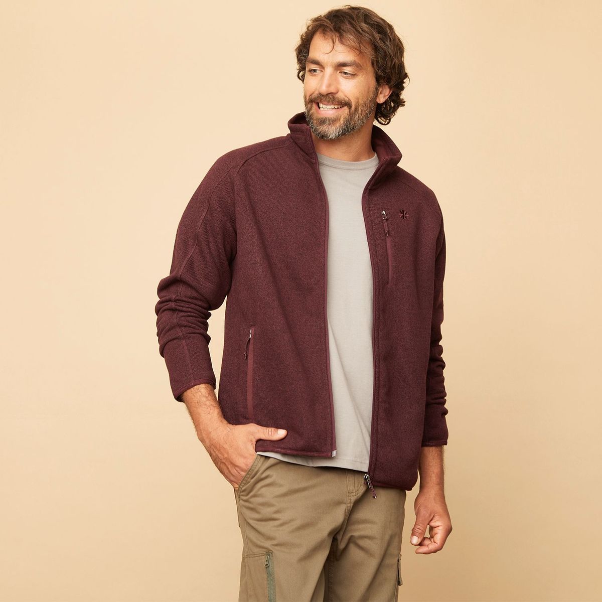 MOUNTAIN GEAR - Casaca Polar  Deportiva Hombre Mountain Gear