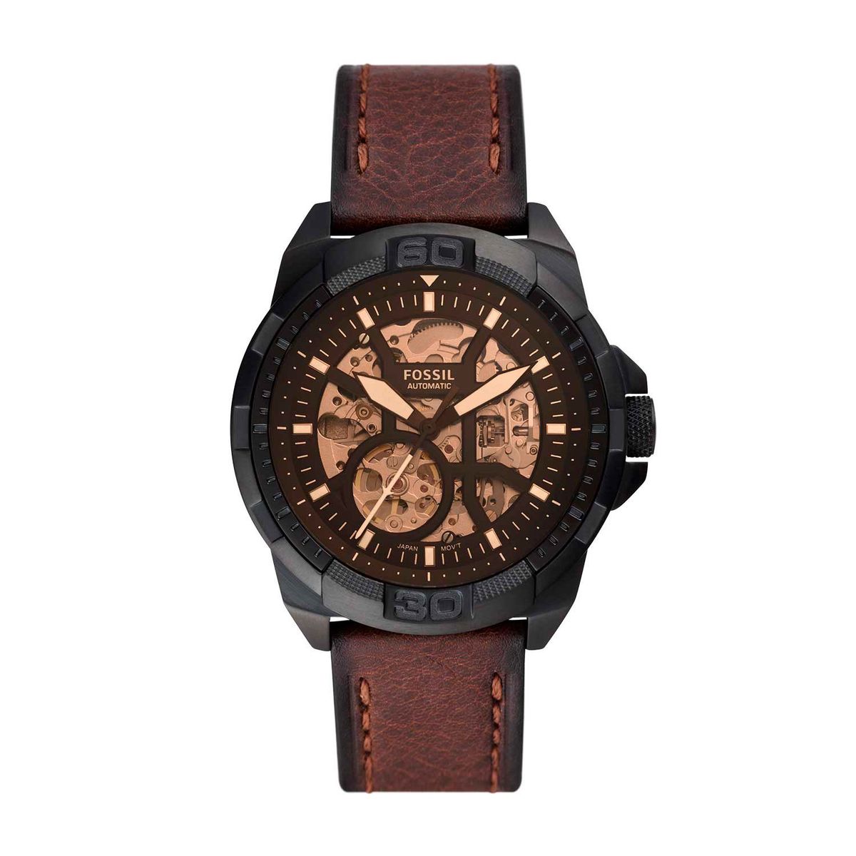 FOSSIL - Reloj análogo Piel Hombre ME3219 Fossil