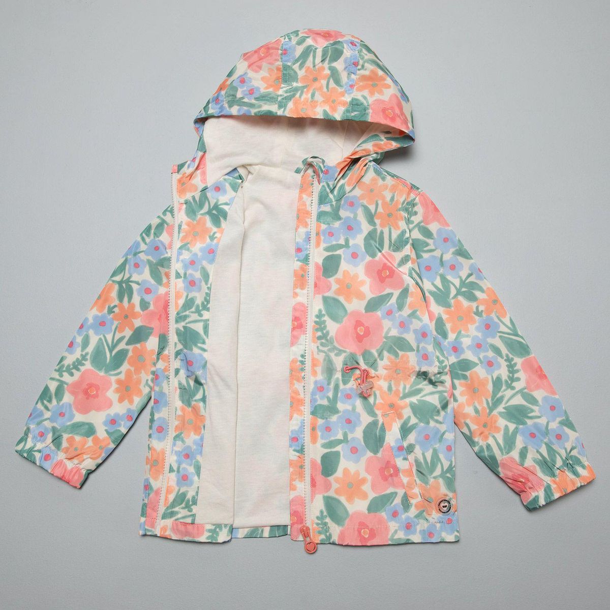 PRIORI - Casaca Cortaviento Niña Manga Larga Yamp