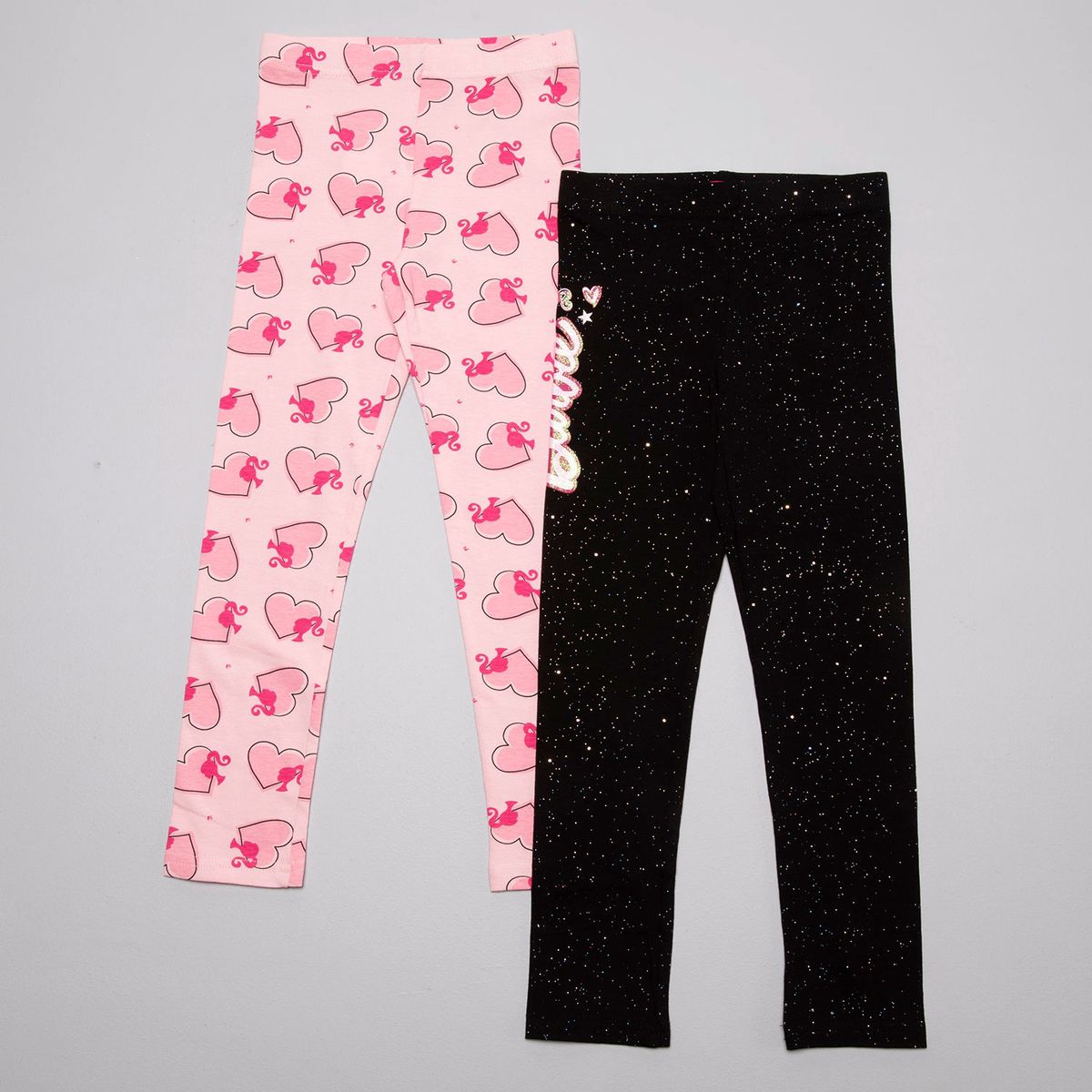 BARBIE - Legging Niña Pack x2 Algodón Barbie