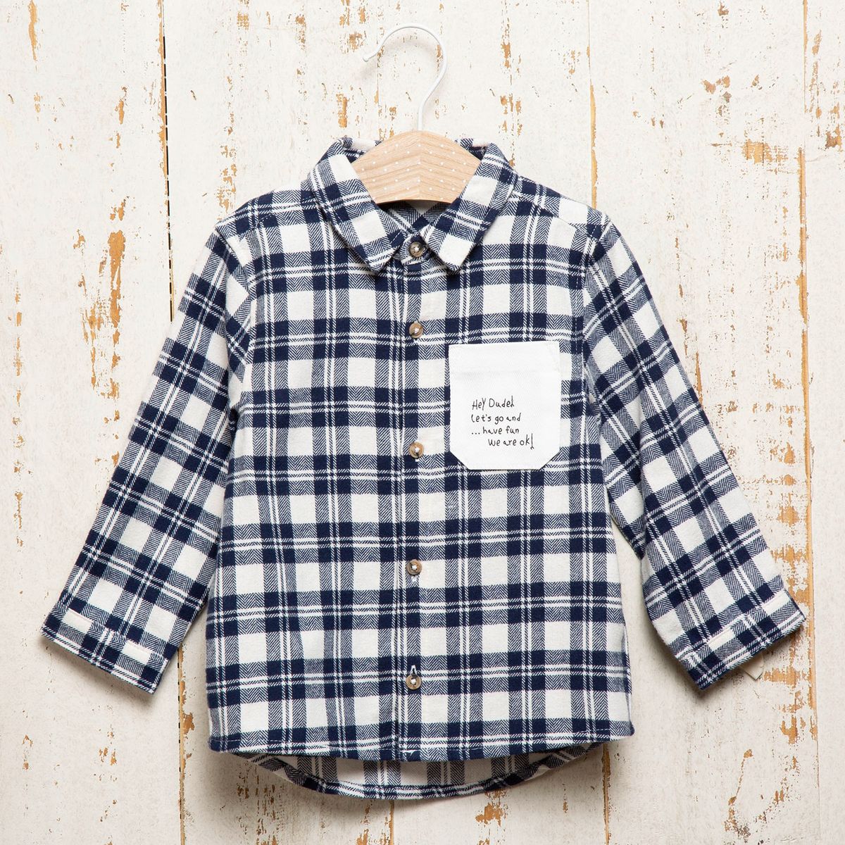 YAMP - Camisa Bebé Niño Manga Larga Algodón Yamp