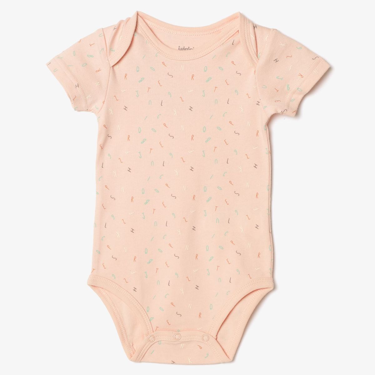 YAMP - Body Bebé niña Pack x5 Manga Corta Algodón Yamp