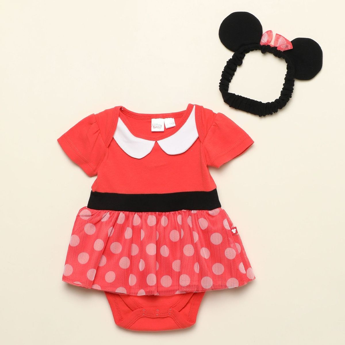 MINNIE - Body Bebé Niña Algodón Minnie