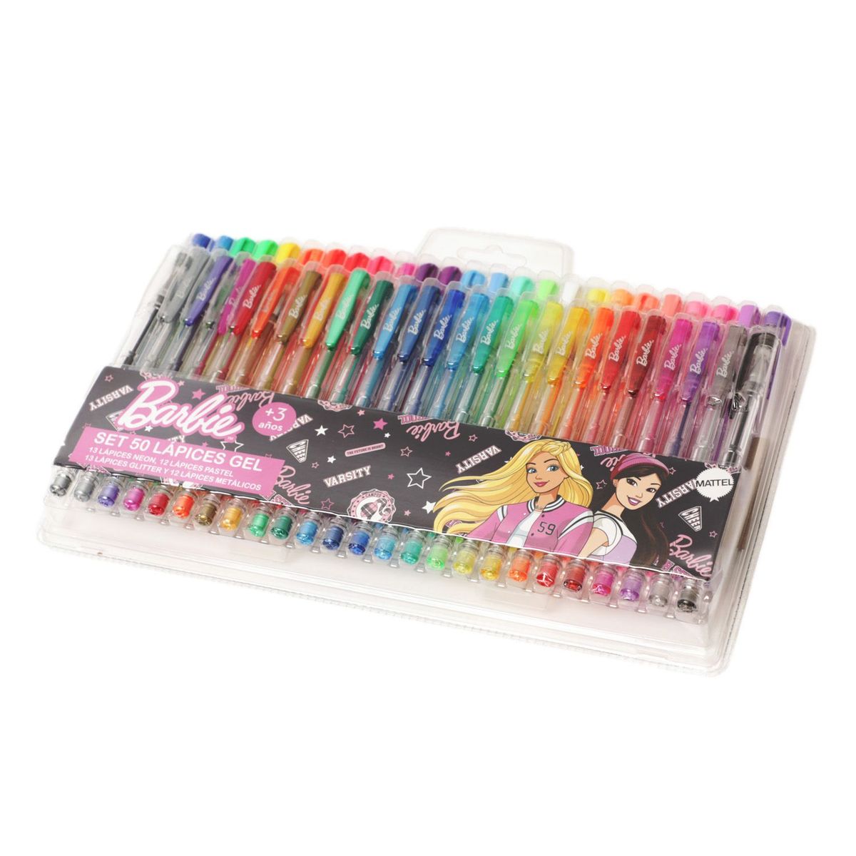 BARBIE - 50 Lapiceros De Gel Barbie