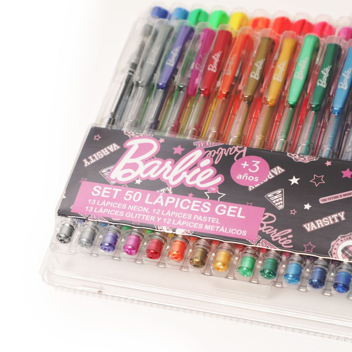 BARBIE - 50 Lapiceros De Gel Barbie