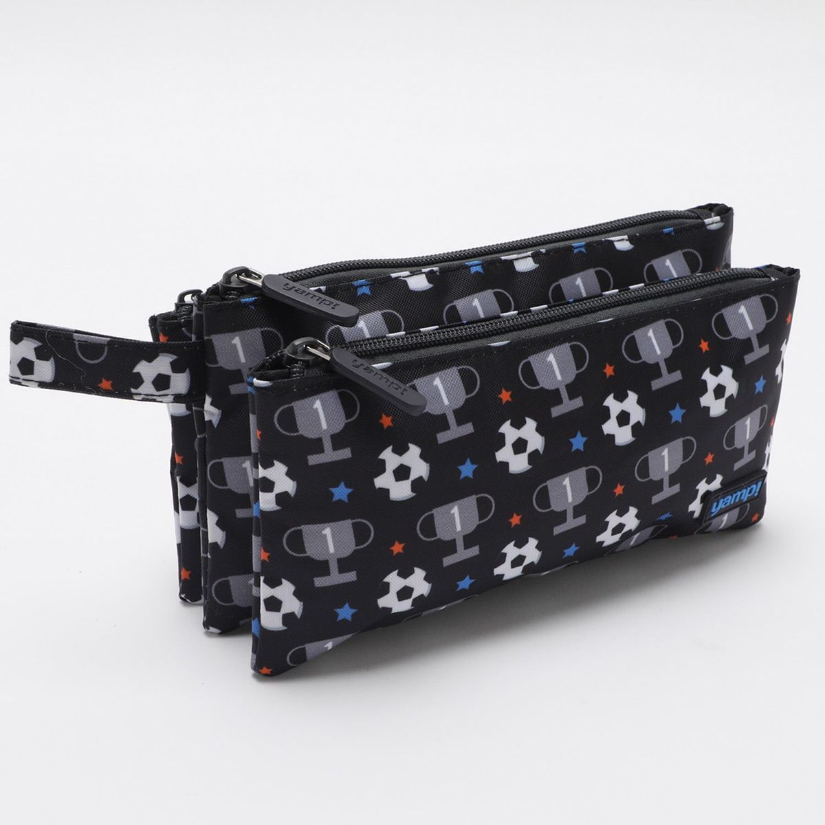 YAMP - Cartuchera Con Asa 3 Cierres Yamp