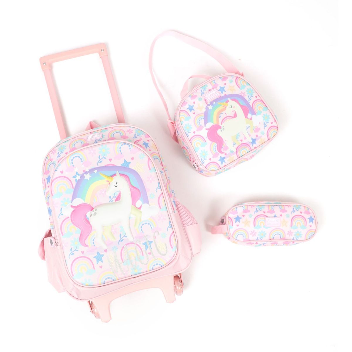 YAMP - Pack x3 Mochila con ruedas Yamp