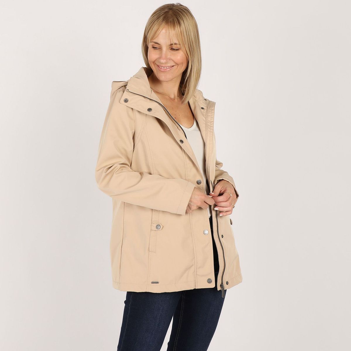 NEWPORT - Casaca Casual Mujer Newport