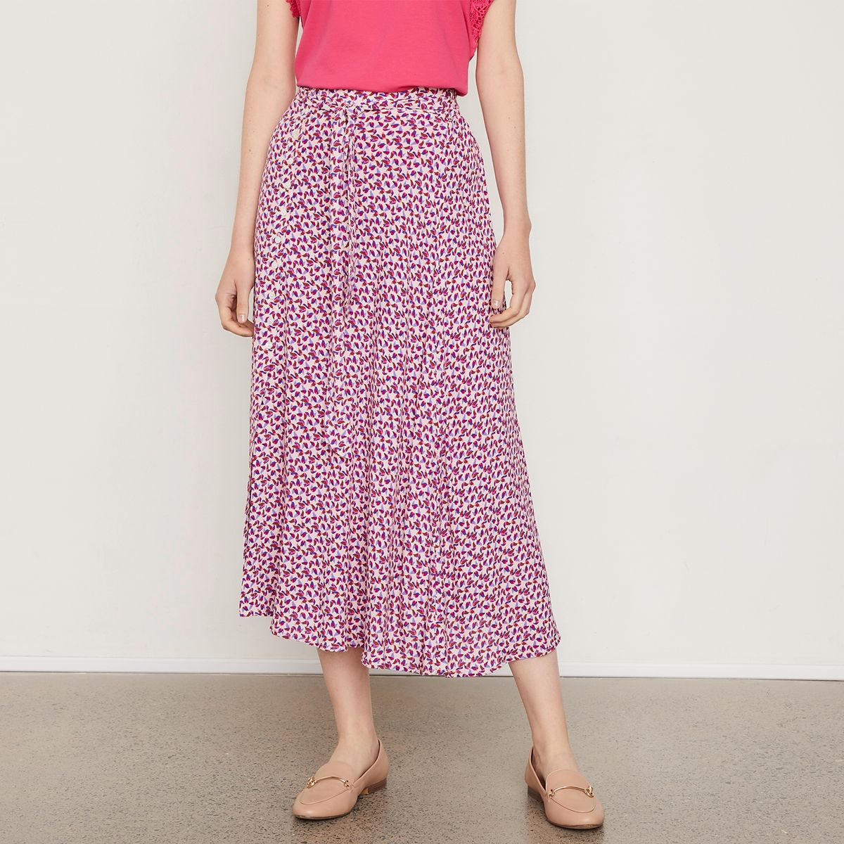 ELLE - Falda Casual Mujer Elle