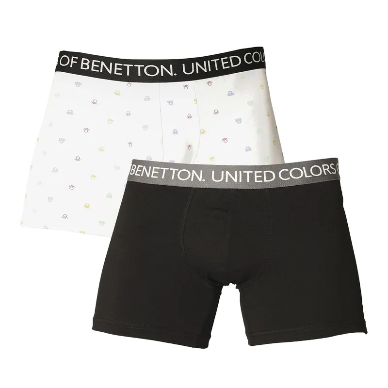 BENETTON - Pack 2 Boxer Algodón Hombre Benetton 
