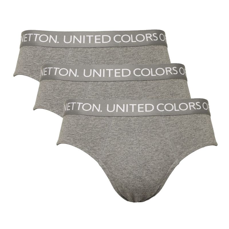 BENETTON - Pack 3 Calzoncillo Algodón Hombre Benetton 