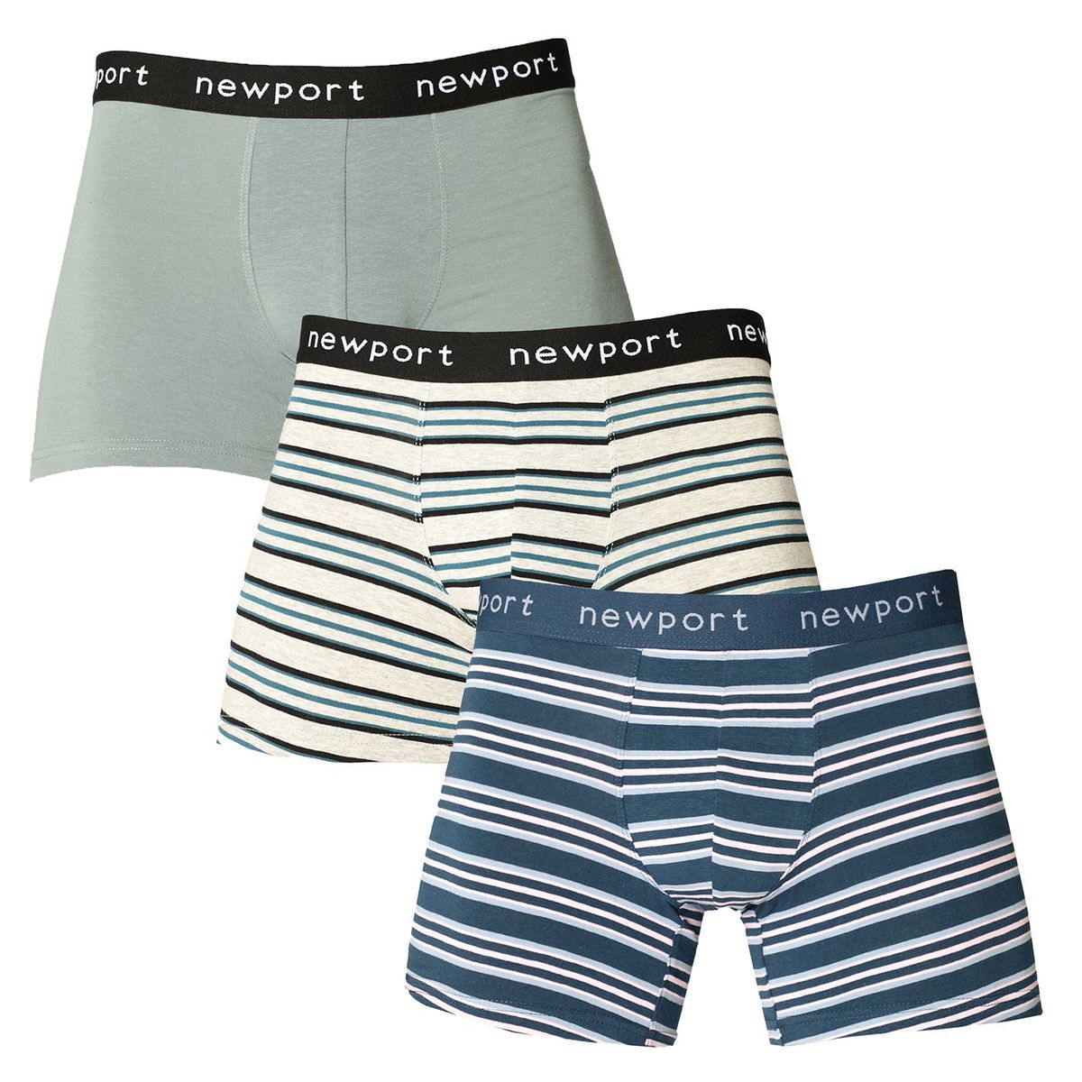 NEWPORT - Pack 3 Boxer Algodón Hombre Newport 