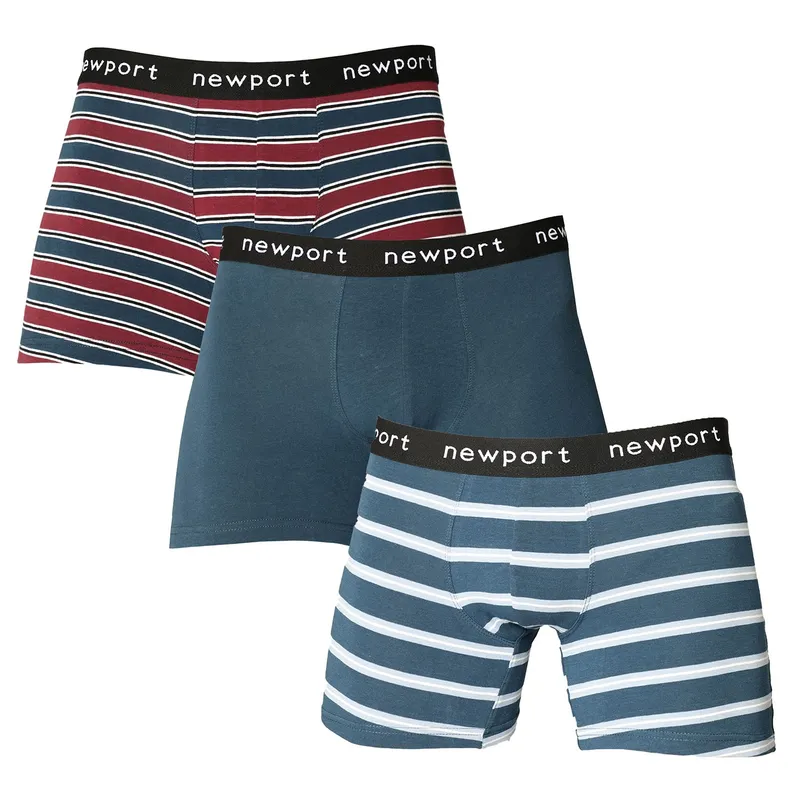NEWPORT - Pack 3 Boxer Algodón Hombre Newport 