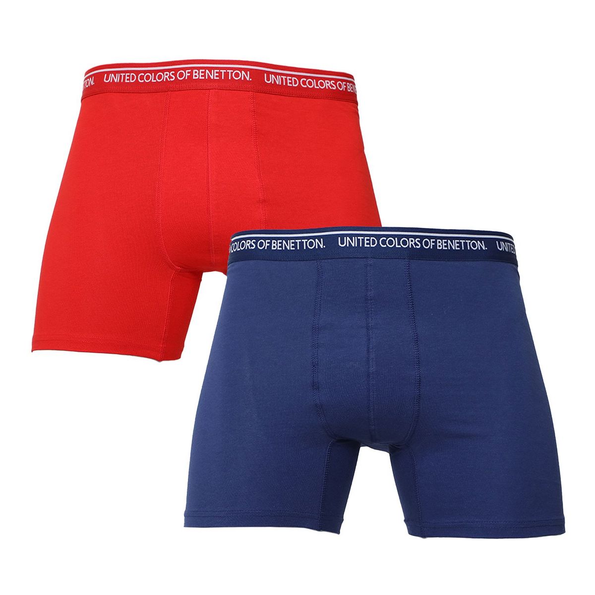 BENETTON - Boxer 100% Algodón Pack De 2 Hombre Benetton 