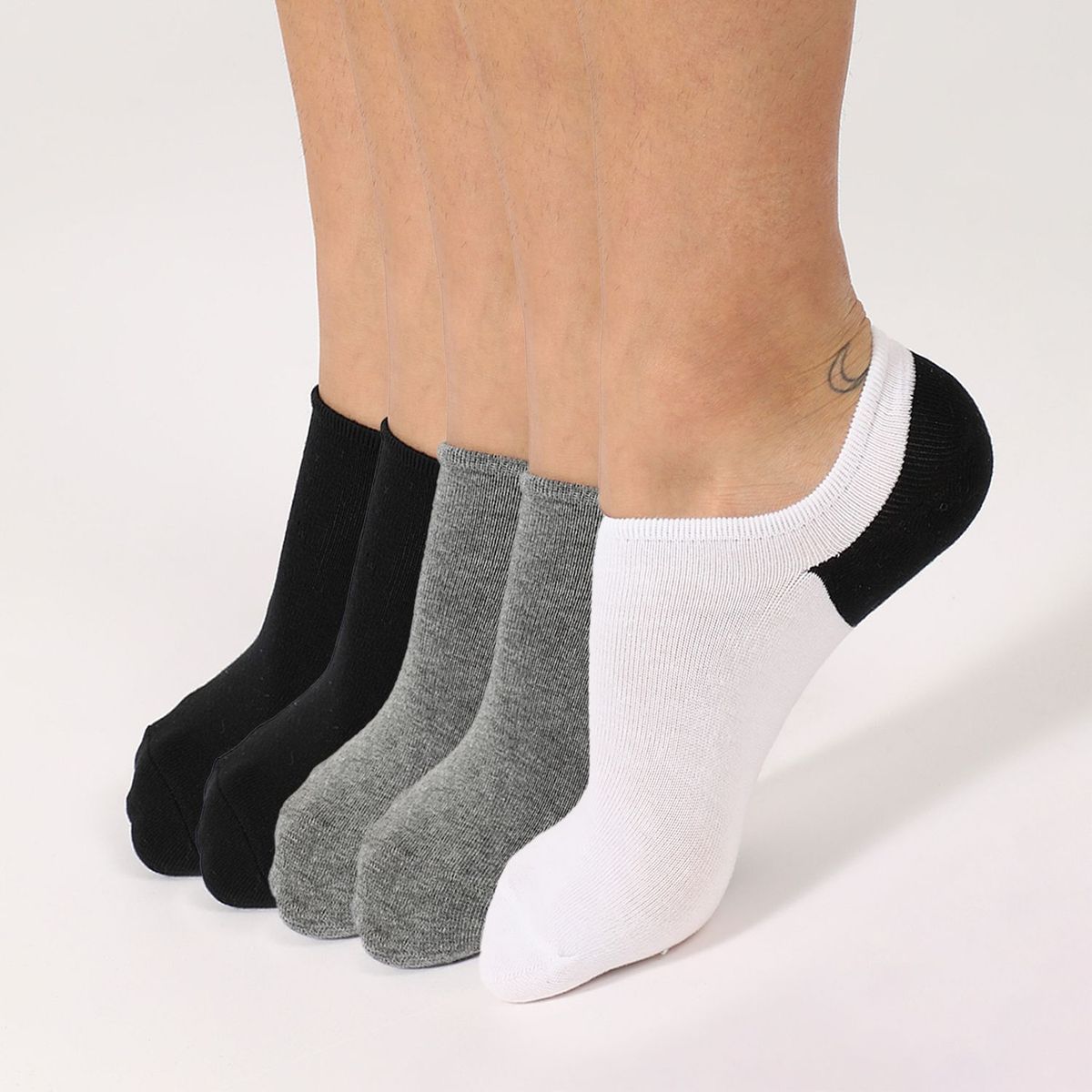 BEARCLIFF - Pack 5 Medias Algodón Hombre Bearcliff