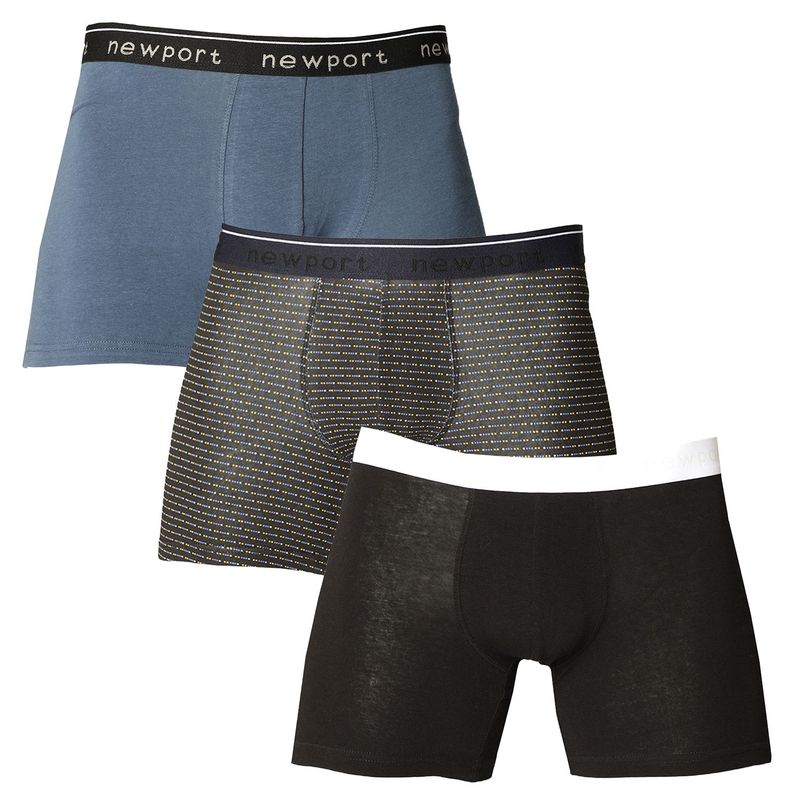 NEWPORT - Pack 3 Boxer Algodón Hombre Newport 
