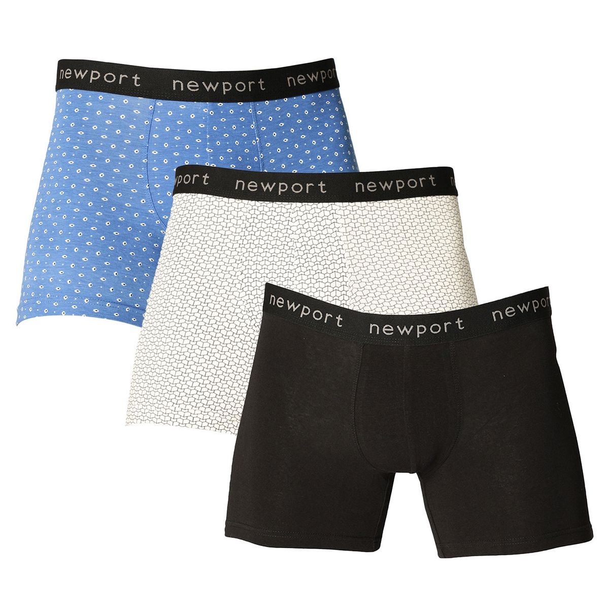 NEWPORT - Pack 3 Boxer Algodón Hombre Newport 