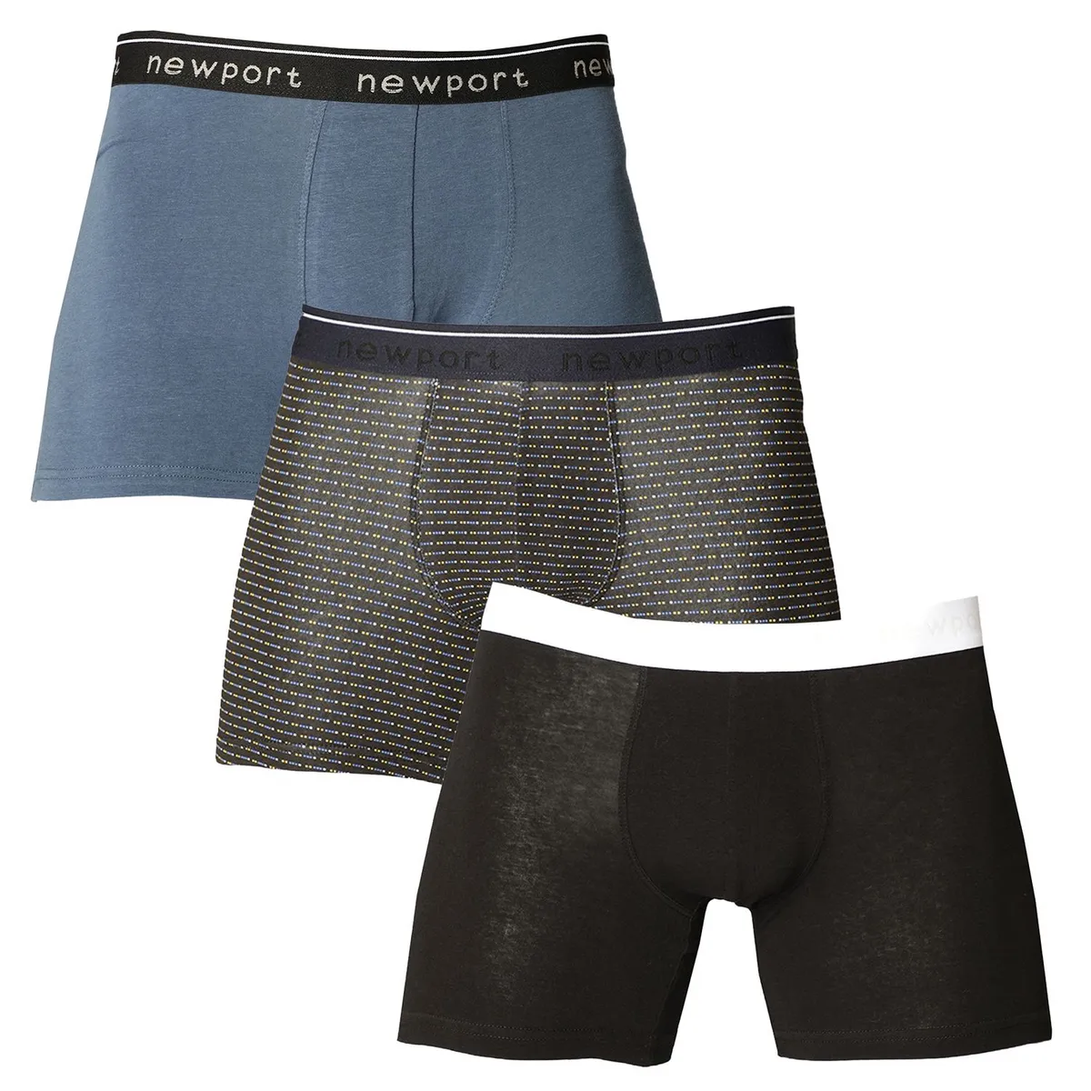 NEWPORT - Pack 3 Boxer Algodón Hombre Newport 