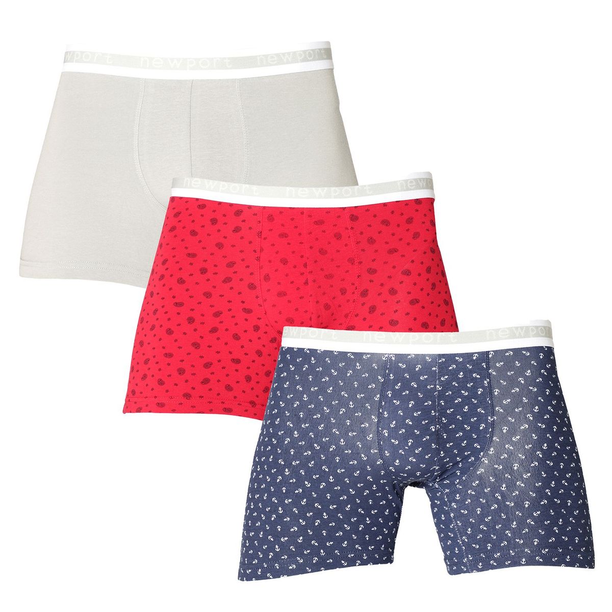 NEWPORT - Pack 3 Boxer Algodón Hombre Newport 