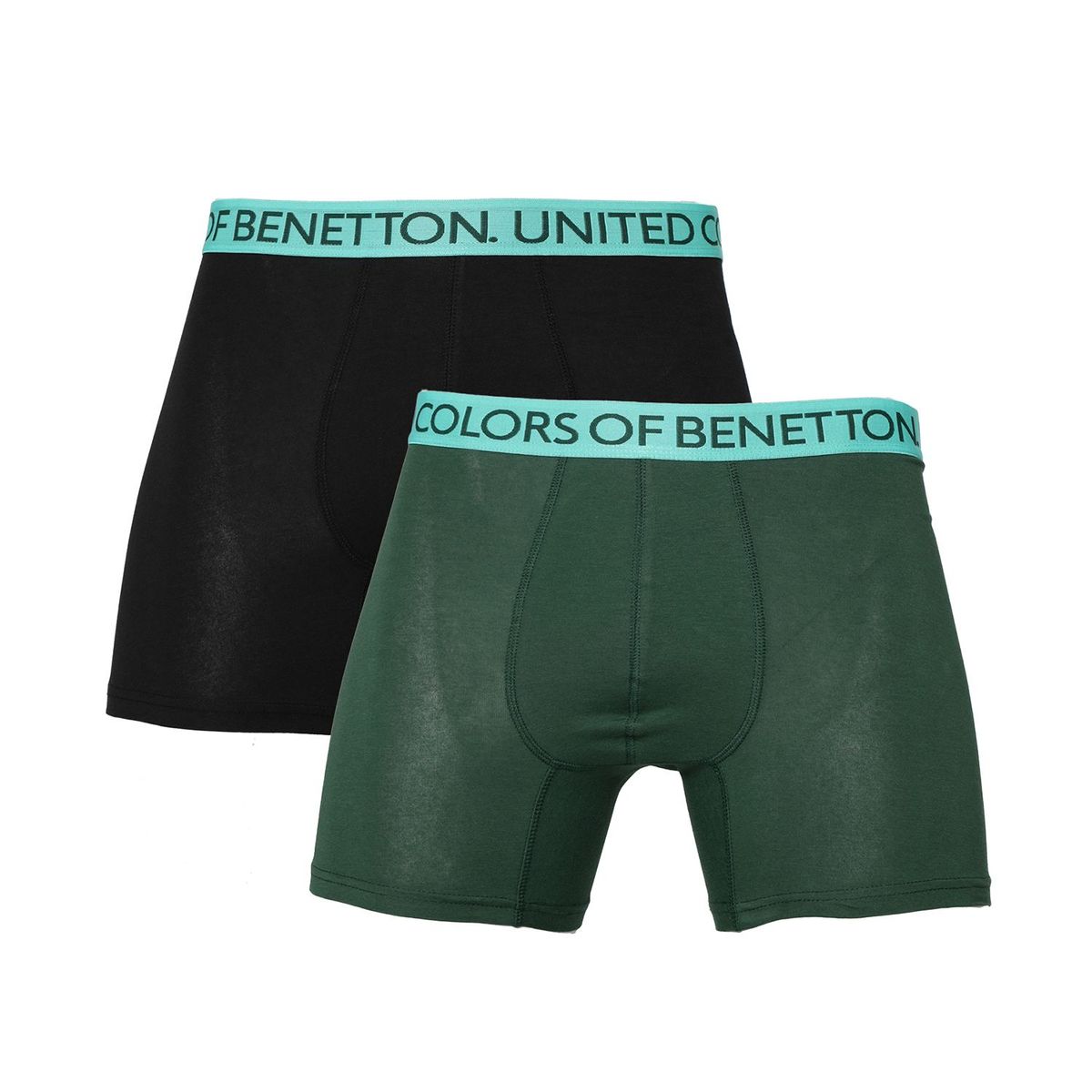 BENETTON - Boxer Algodón Pack De 2 Hombre Benetton