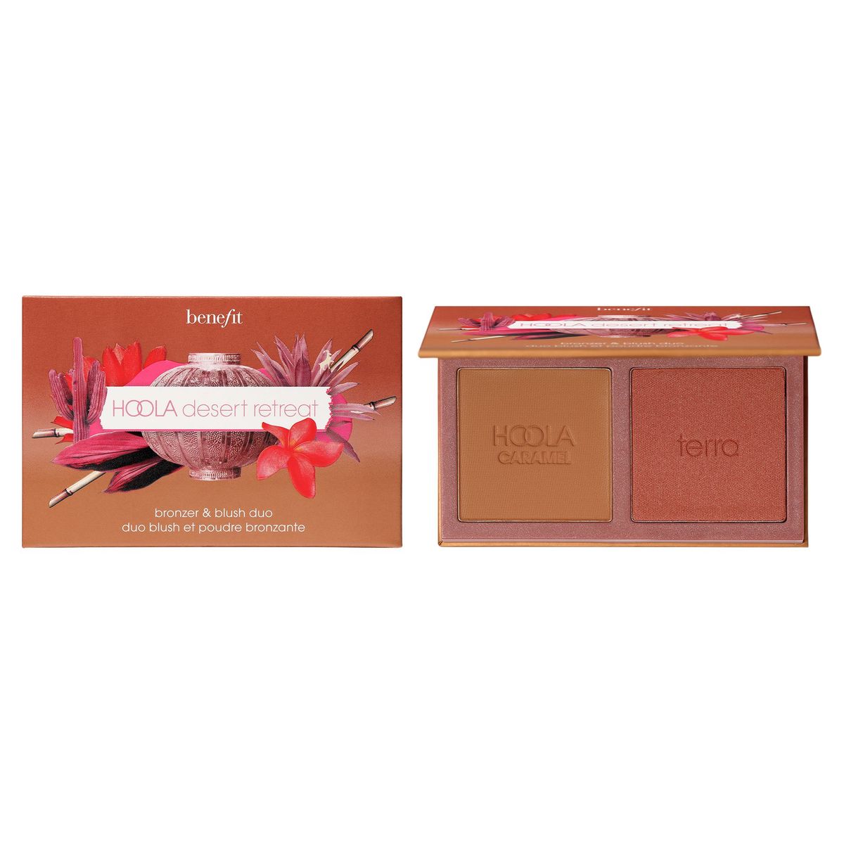 BENEFIT - Hoola Desert Retreat - Set de bronceador Hoola Caramel y rubor en polvo Terra