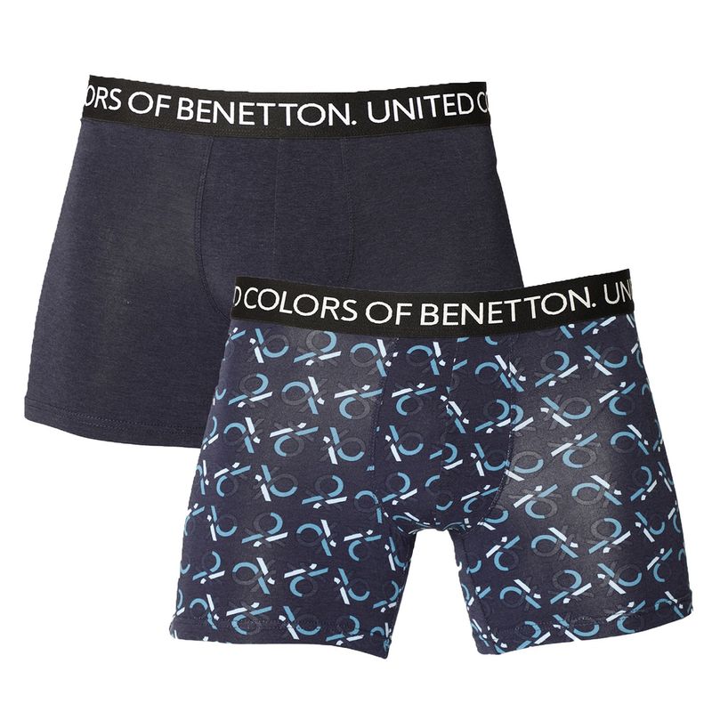 BENETTON - Pack 2 Boxer Bambú Hombre Benetton