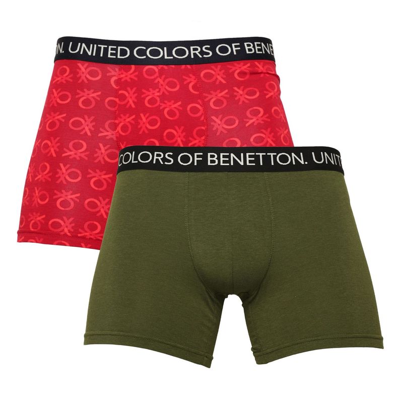 BENETTON - Pack 2 Boxer Bambú Hombre Benetton