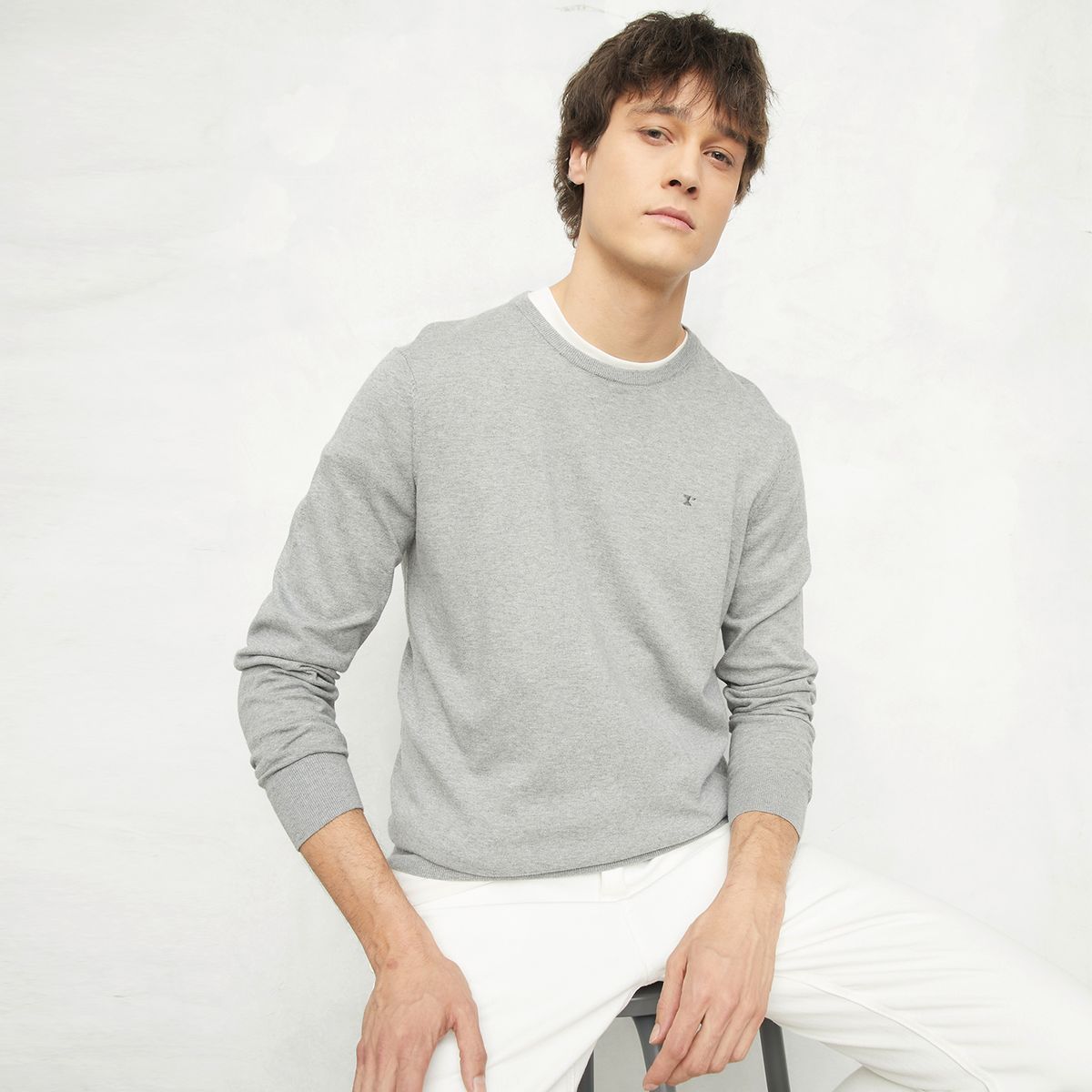 WOLF&HANK - Chompa Manga Larga 100% Algodón Hombre Wolf&hank